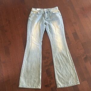 Straight Korean denim jeans size small